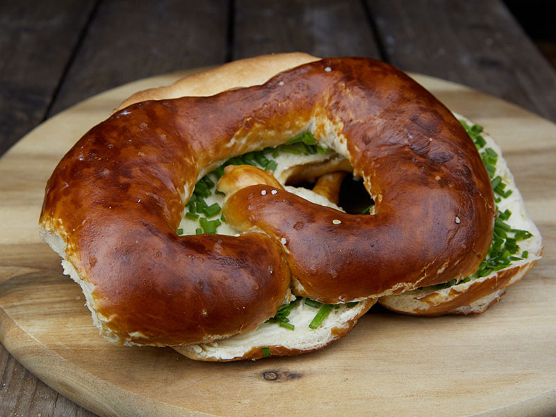 Foto Belag Butter und Schnittlauch