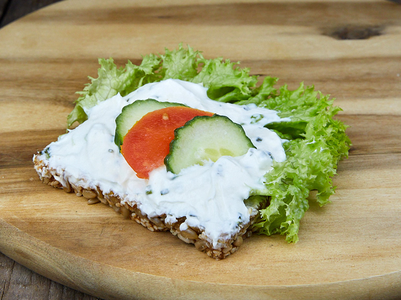 Foto Belag Frischkäse