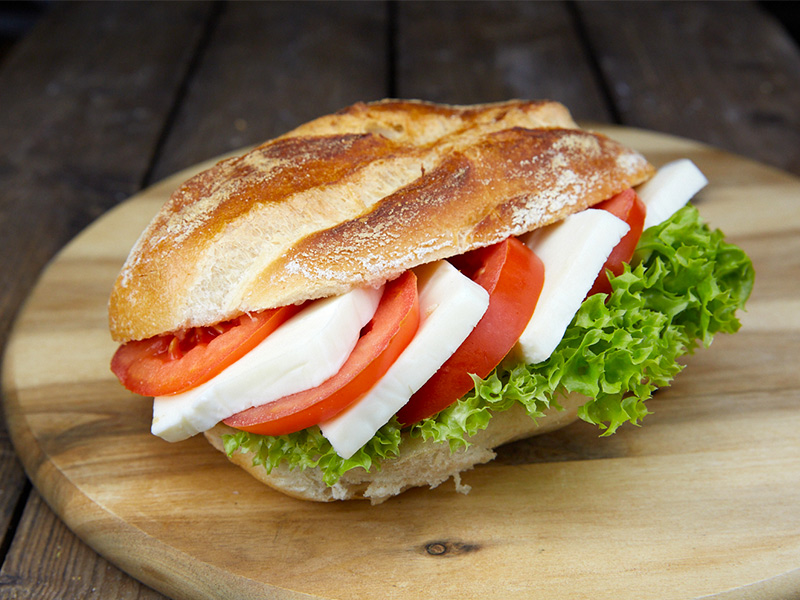 Foto Belag Mozzarella