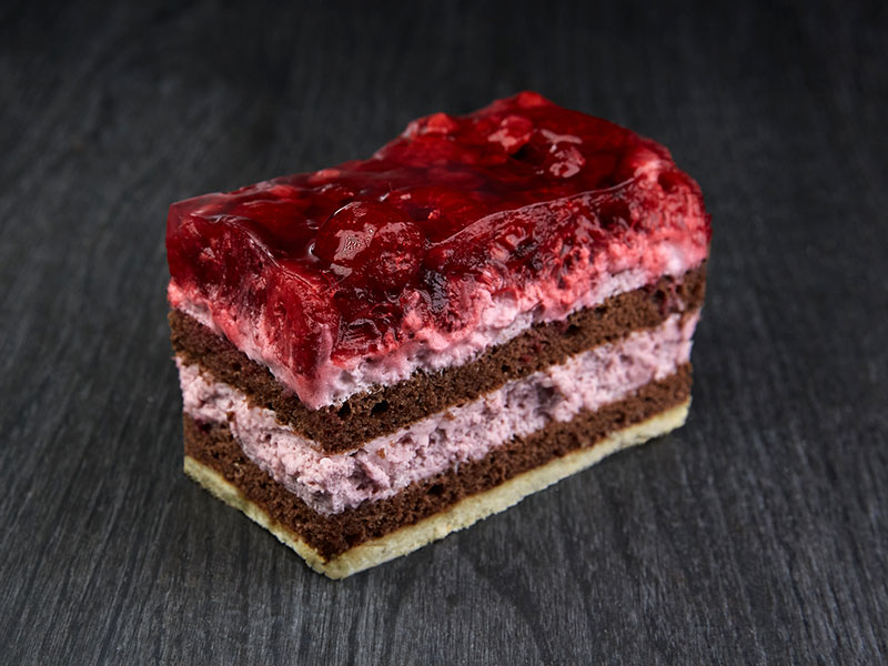 Foto Himbeersahneschnitte